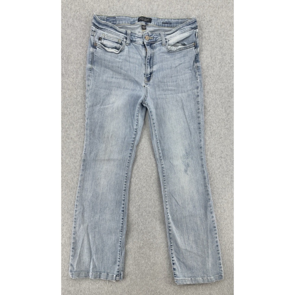 Judy Blue Women's Bootcut Jeans Light Wash Stretch Denim Size 13/31
